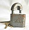 grey steel German YALE padlock with 2 keys [$12.85] 8.jpg